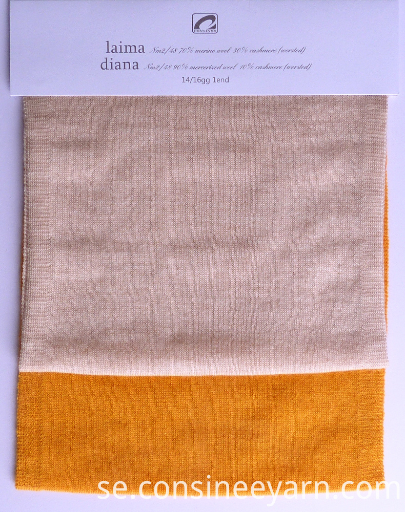 merceriserat merino Cashmere Garn mercerized merino Cashmere Yarn